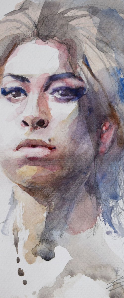 Amy,Amy,Amy by Goran Žigolić Watercolors