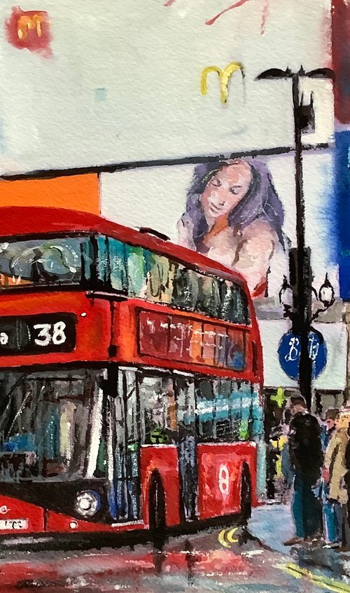 London scene, Piccadilly Circus by Darren Carey