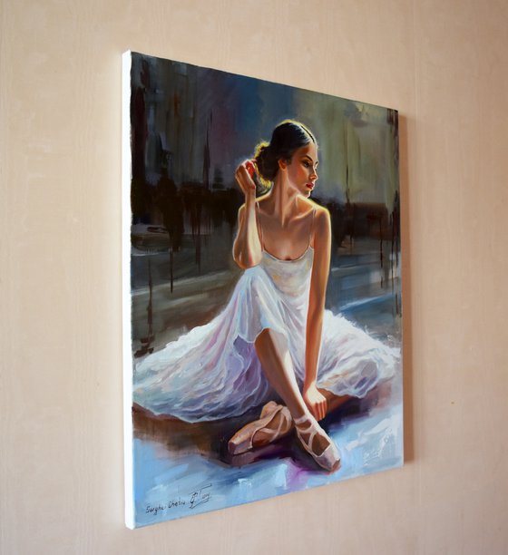 A ballerina portrait