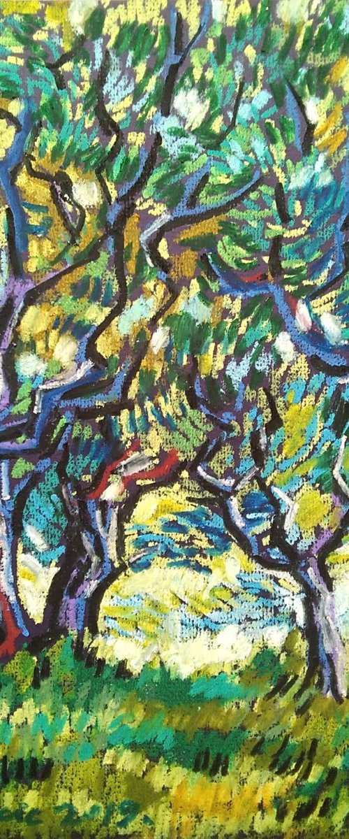 Olive grove No 12 by Maja Grecic