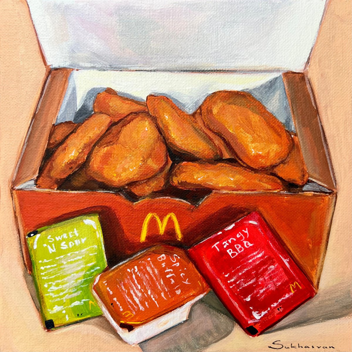 McDonalds Chicken Nuggets by Victoria Sukhasyan