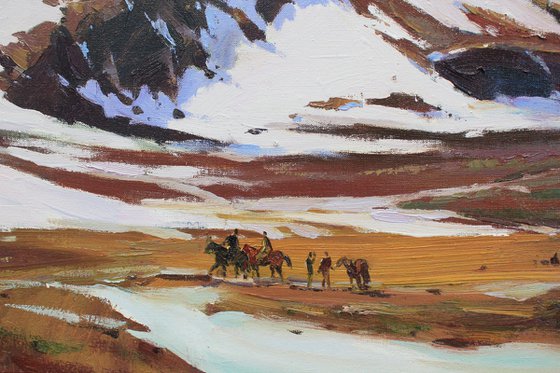 Spring in the mountains