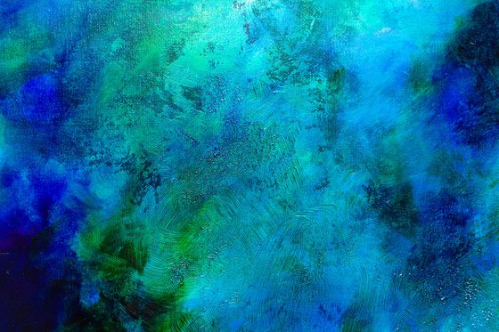 Deep Blue abstract