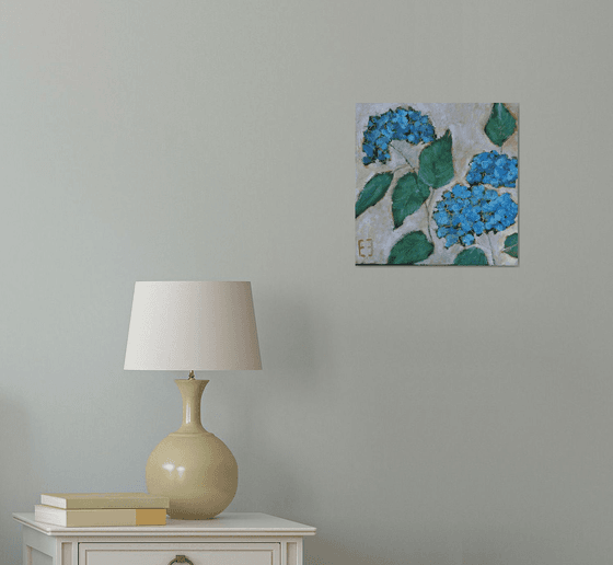 Blue Hydrangea