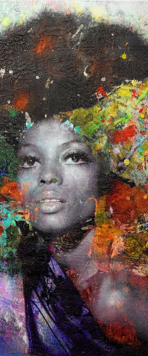 Diana Ross by Karin Vermeer