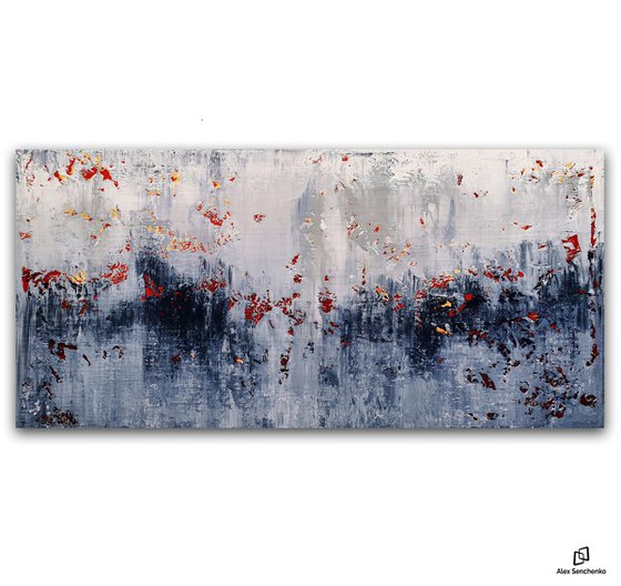 190x90cm. / Abstract triptych / Abstract 1275