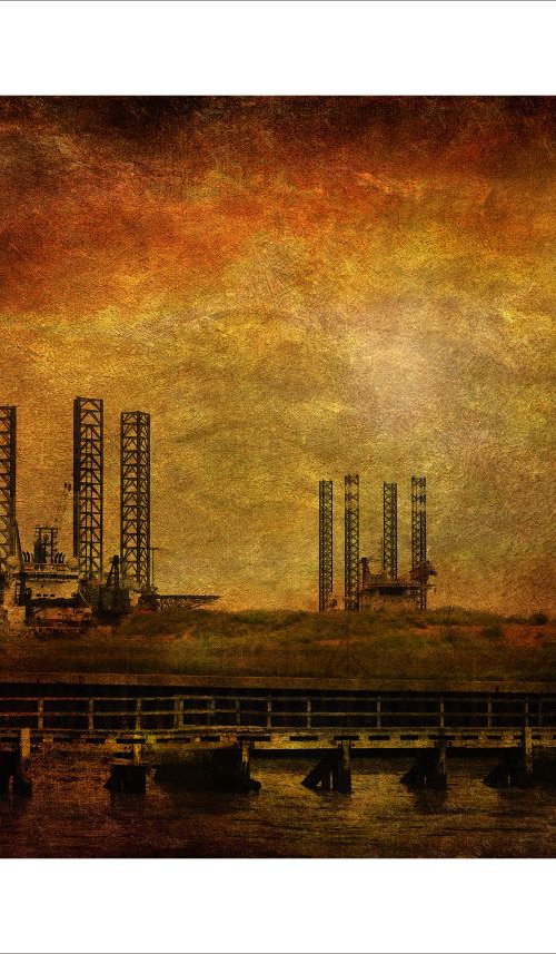 Port & Oil Rigs by Martin  Fry