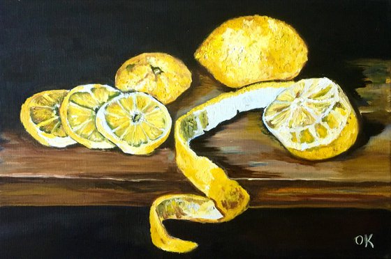 Still life with Lemons