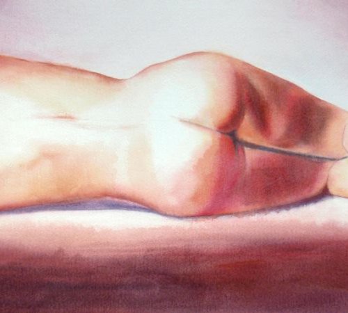 Figure study VII by Natalia Salinas Mariscal