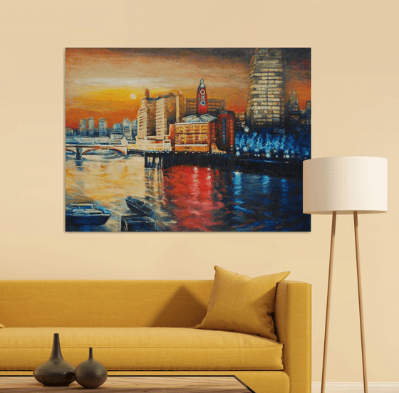 Oxo Tower London Cityscape