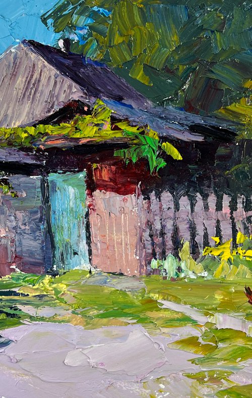 May In The Village by Boris Serdyuk