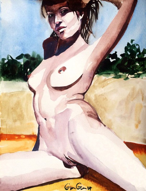 Nude on the Beach 4