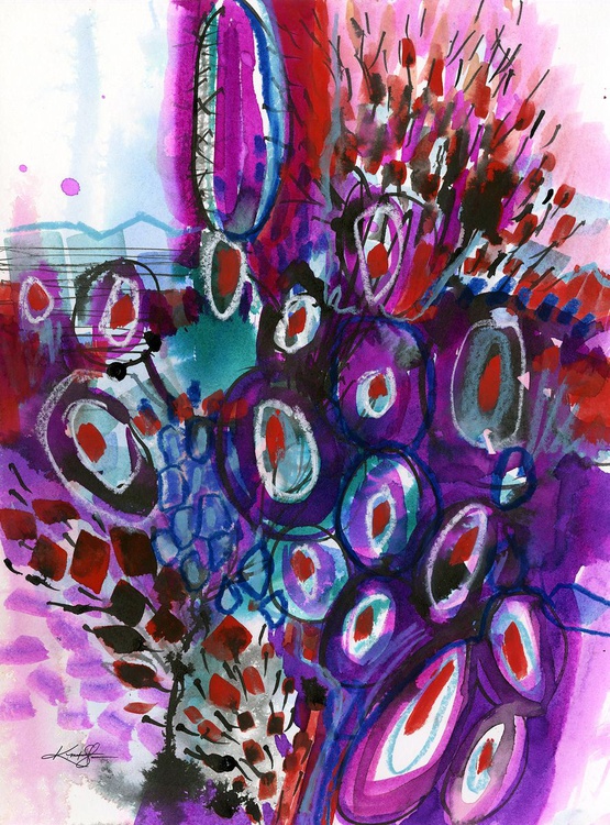 I Dance With Color In The Magical Garden 1 Abs Artfinder