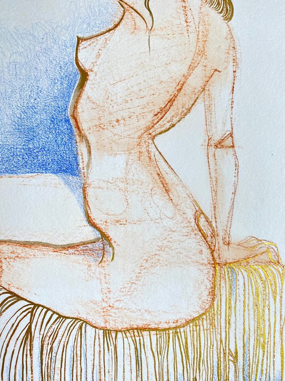 Female figure sketch #1