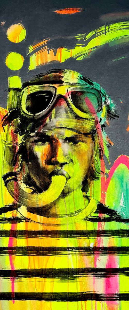 Yellow splash by Yaroslav Yasenev