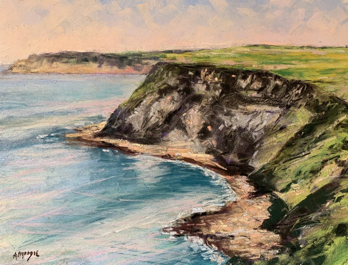 The Yorkshire Coast From Port Mulgrave by Andrew Moodie
