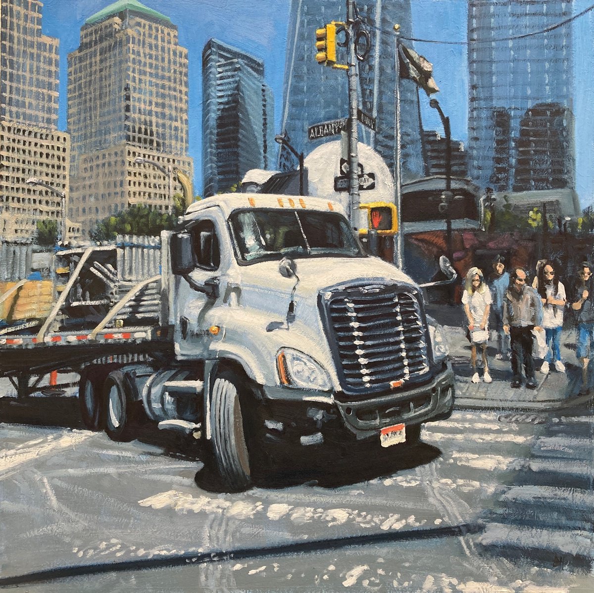 Truck I By Ben Hughes, 14 X 14, Artwork For Sale On Artfinder