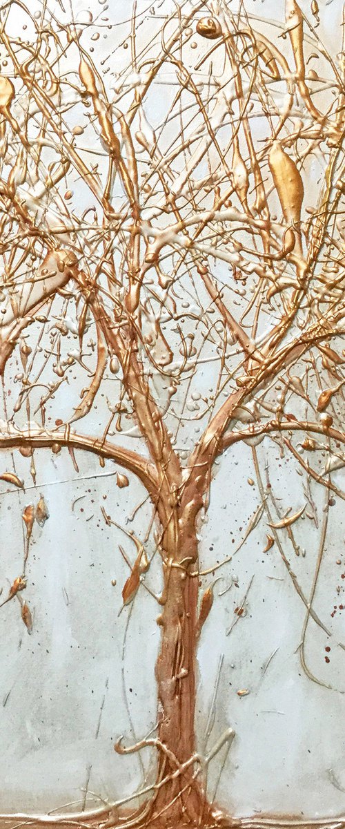 Rose Copper Tree by Carol Wood