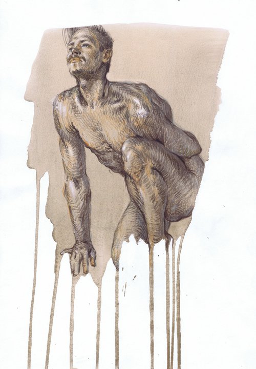 Nude art «Heroic Form» by Samira Yanushkova