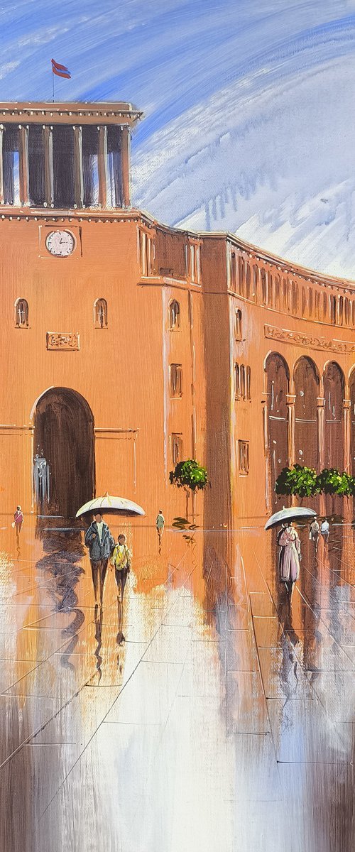 Reflections of Republic Square by Aram Movsisyan
