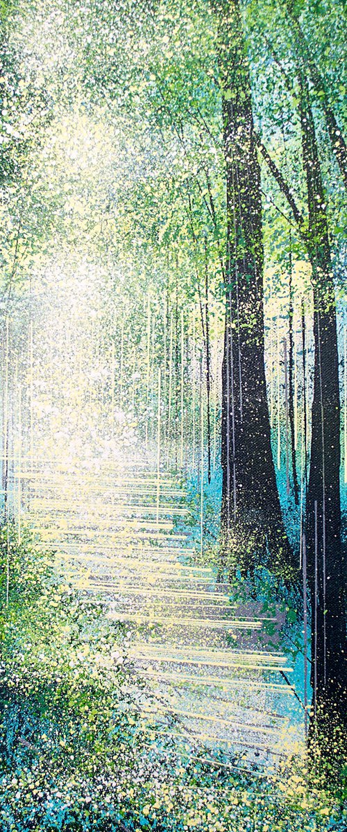 Tall Trees In Spring by Marc Todd