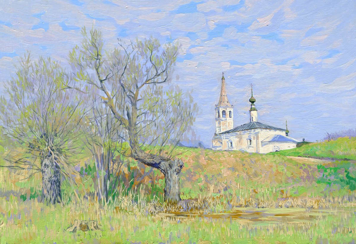 Suzdal. First green by Simon Kozhin