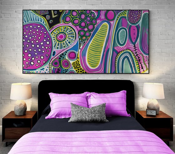 Geometric abstraction #14