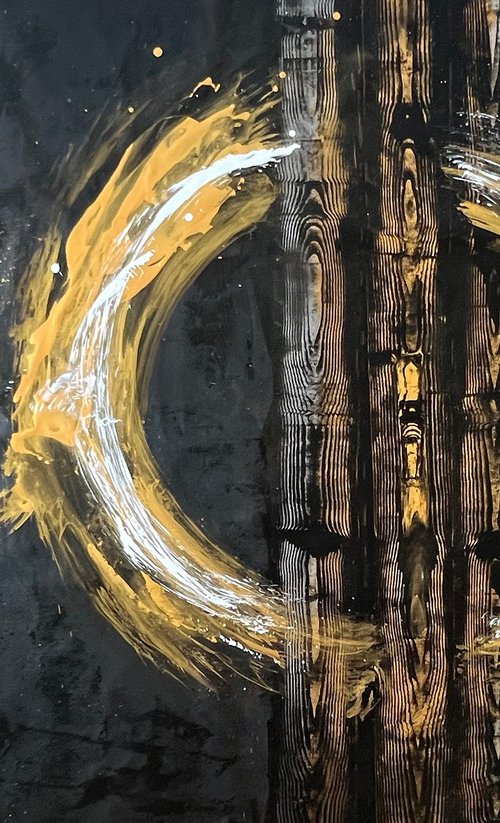 Gold Circle of Abundance by Indie Ru