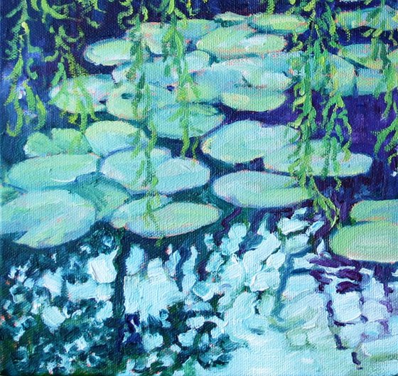 Willows and Waterlilies