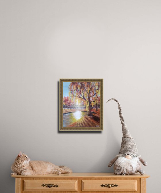 Autumn's Radiant Veil