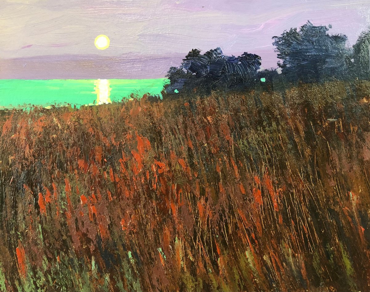 Sunset By Sergey Kachin, 20 X 16, Artwork For Sale On Artfinder