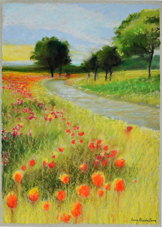 Poppy field