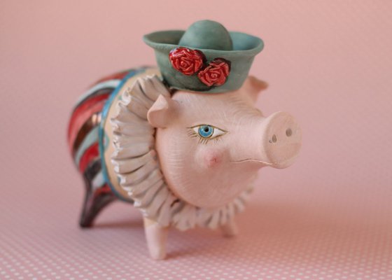 Circus Pig. by Elya Yalonetski