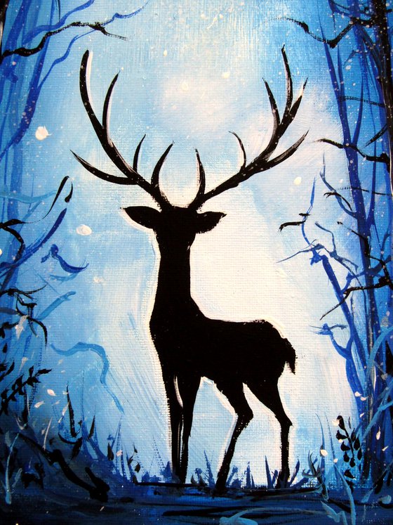 Deer in the forest