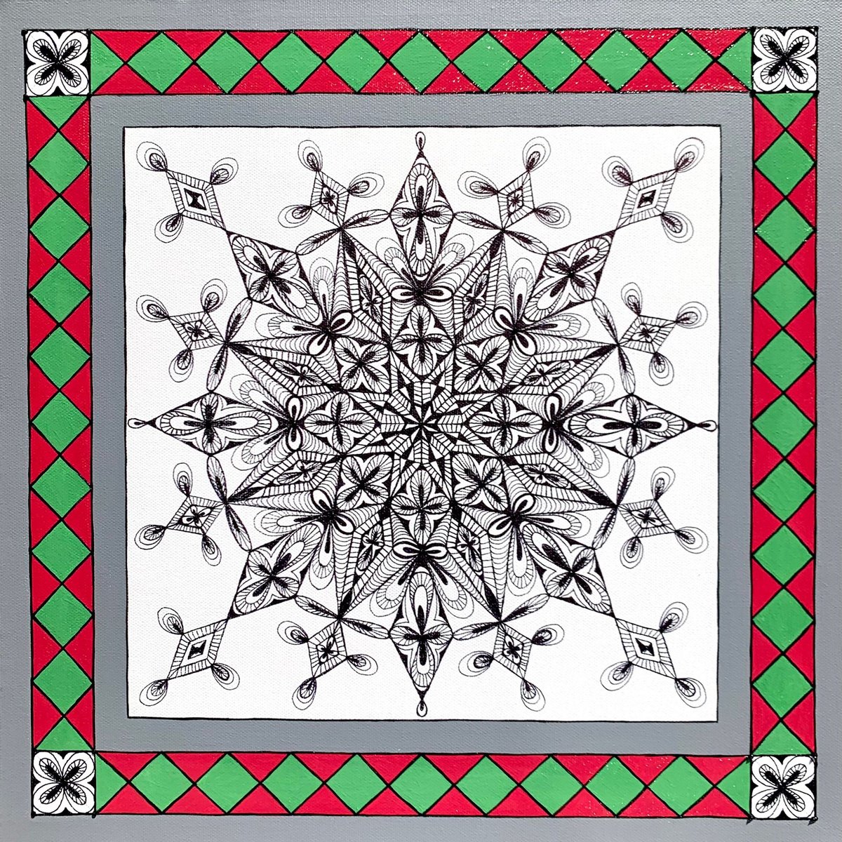 LACE MANDALA by Maria Tuzhilkina