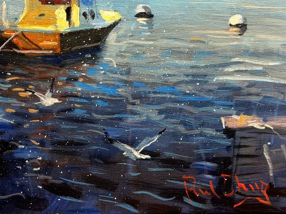 Harbor in Morning Light