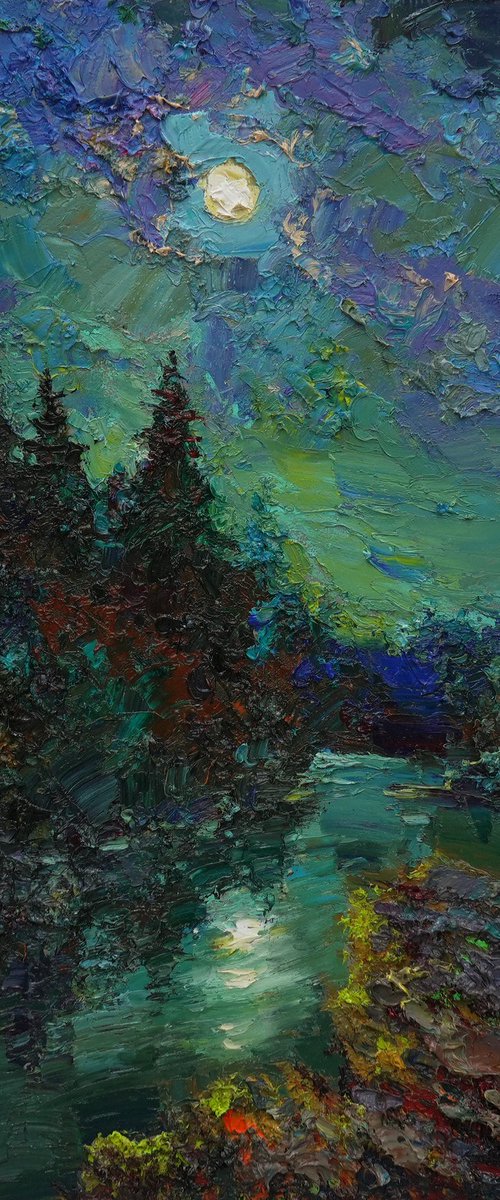 New Night by Alisa Onipchenko-Cherniakovska