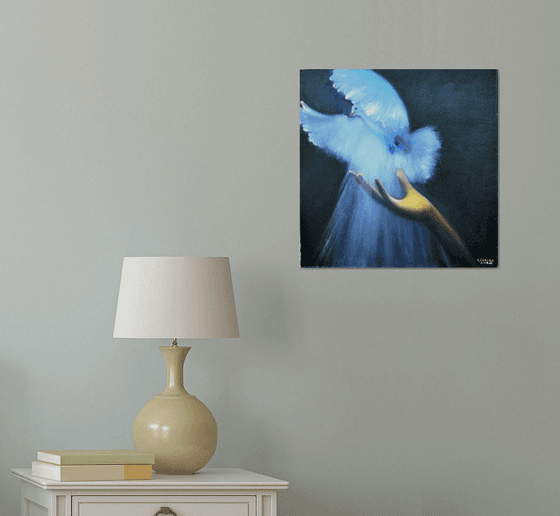 Ethereal Flight: The Symbol of Hope