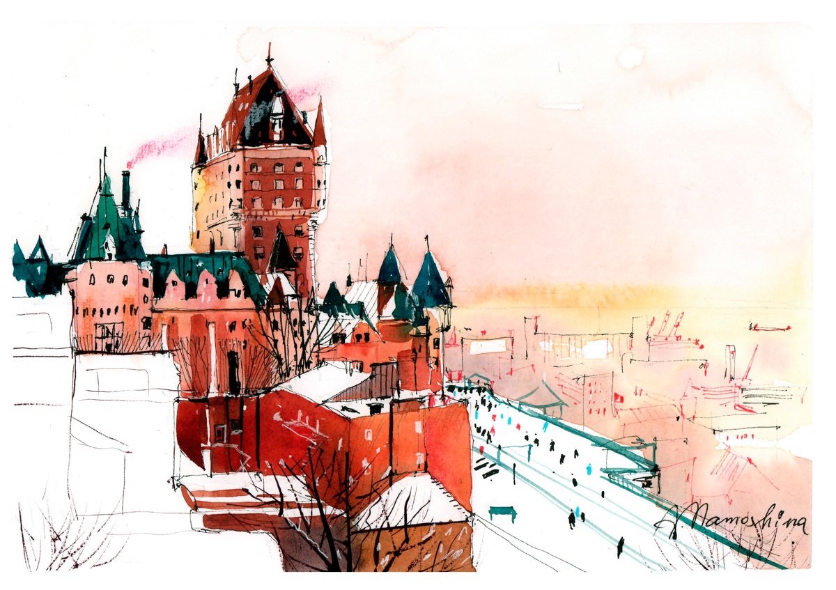 Fairytale Chi?teau Frontenac by Anastasia YOUKKI Mamoshina