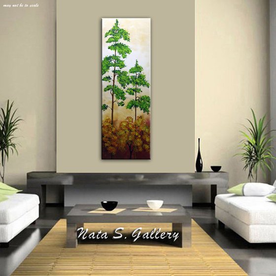 "The Pine Trees" Painting