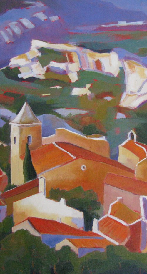 Les Baux de Provence by Jean-Noël Le Junter