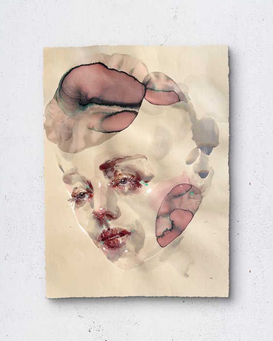 Watercolor Portrait Aura
