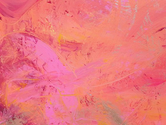In my world   -  XXL abstract painting