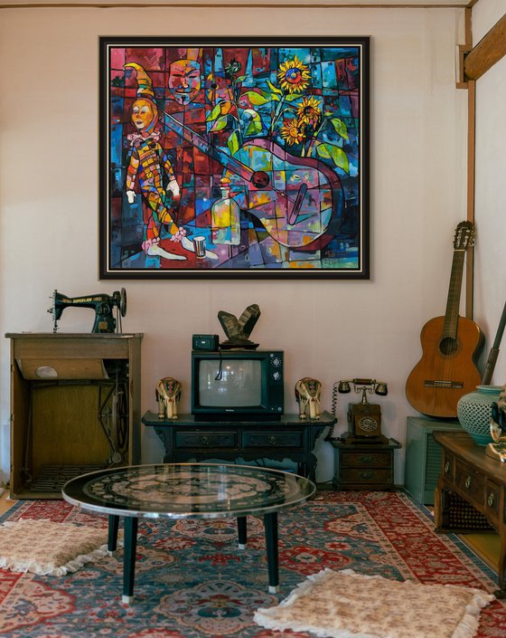 Masks, Music and Sunflowers