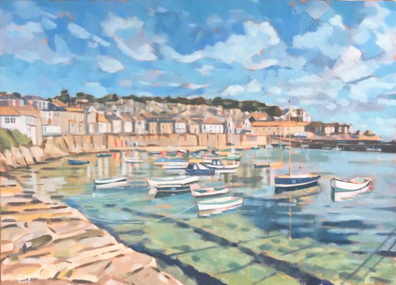 Early Spring, Mousehole Harbour