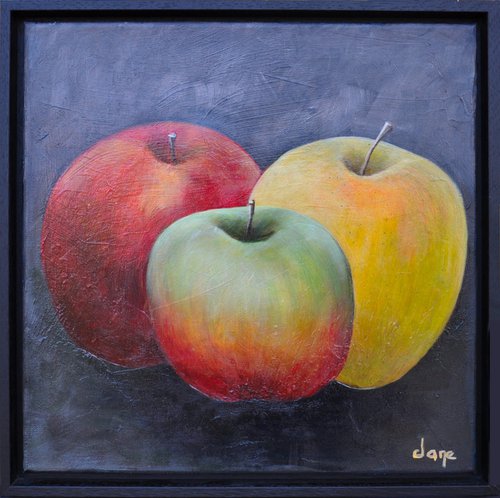The 3 apples by Dane