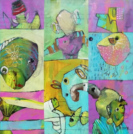 Abstract fragments 8