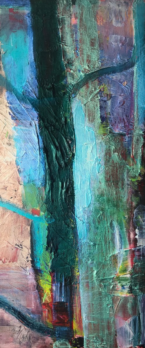 Leaning Tree by Geraldine Franklin