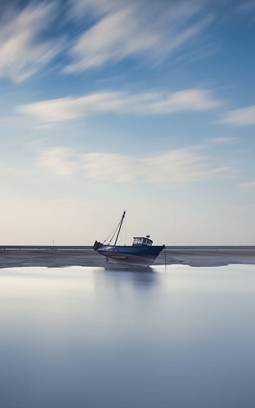 Fishing boat at rest by Steve Deer