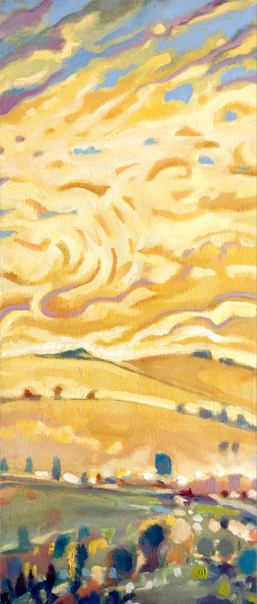 Glowing By Guy Pickford, 11 X 26, Artwork For Sale On Artfinder